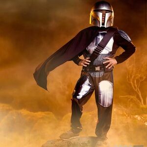 Authentic Disney Star Wars Mandalorian Kids Costime